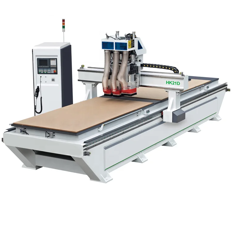 HK10 High Speed Competitive Price Double Spindles Servo Drive CNC Machining Center