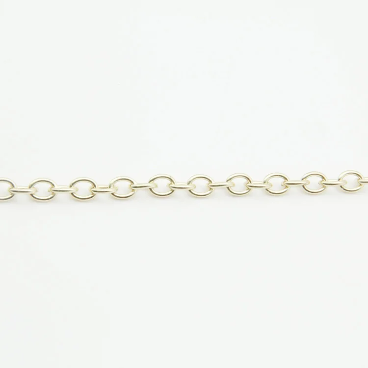 High Quality Bulk Bag Parts Long Chain Gold Metal Chain For Women Leather Hand Bag Accessory