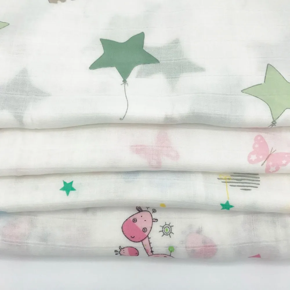 
Manufacturer supplier 100% cotton muslin fabric double layer gauze fabric 