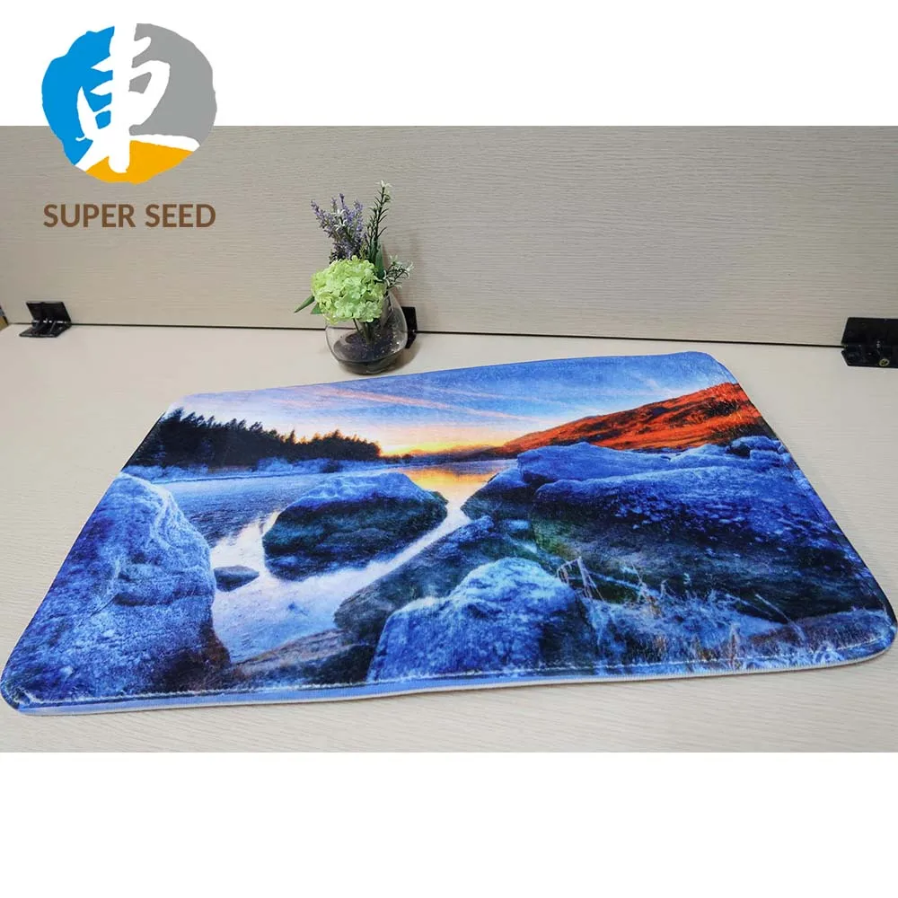 SuperSeed AG-0501 Custom sublimation print home use floor mat