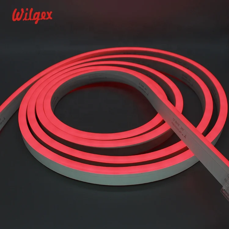 China Supplier Swimming Pool Lights 10x20mm PWM RGB 5050 Sign Custom DMX IP68 Tube Strip Ultra Thin Outdoor Linear LED Neon Flex