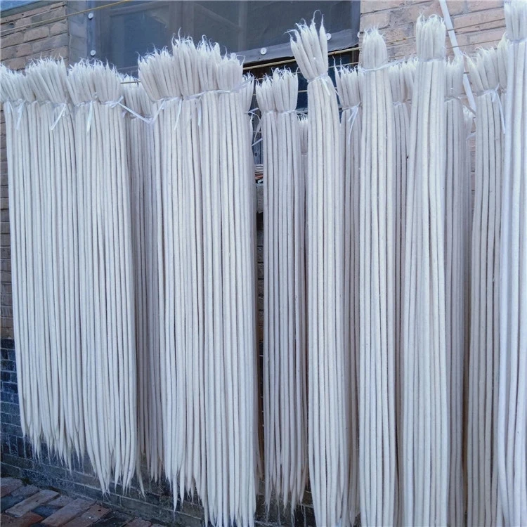 high quality organic white wool felt seal cord