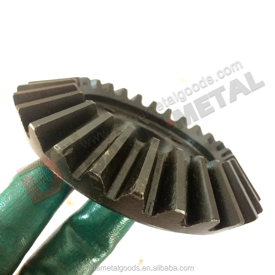 large speed helical bevel gear