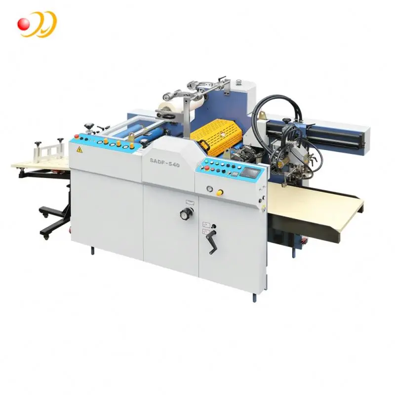 SADF-540 Fully Automatic both thermal and glue-less film Laminating machine