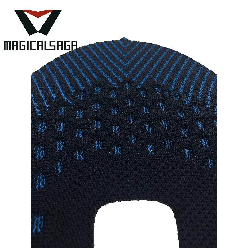 Лидер продаж, вязаные беговые кроссовки, мужская спортивная обувь, верхняя