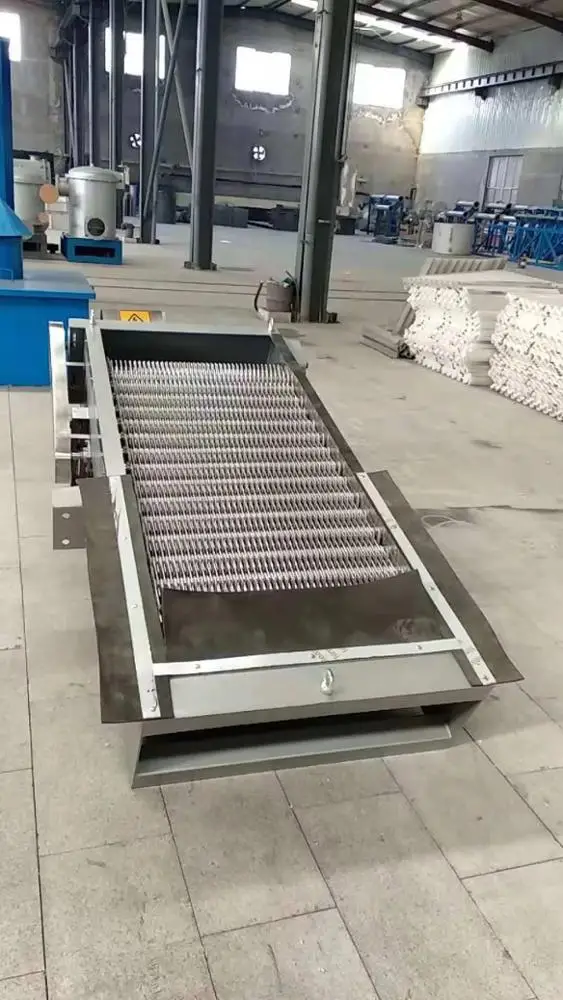 pumping / pump station sewage pre treatment mechanical bar screen