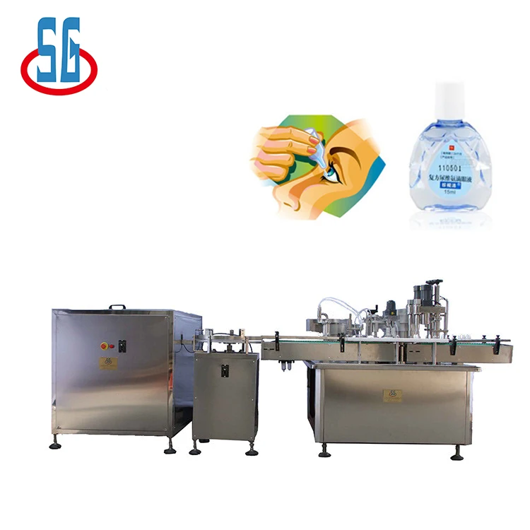 
SG Best Selling Products Of Electronic Cigarette Eye Drops Filling Sealing Liquid Filling Machine 