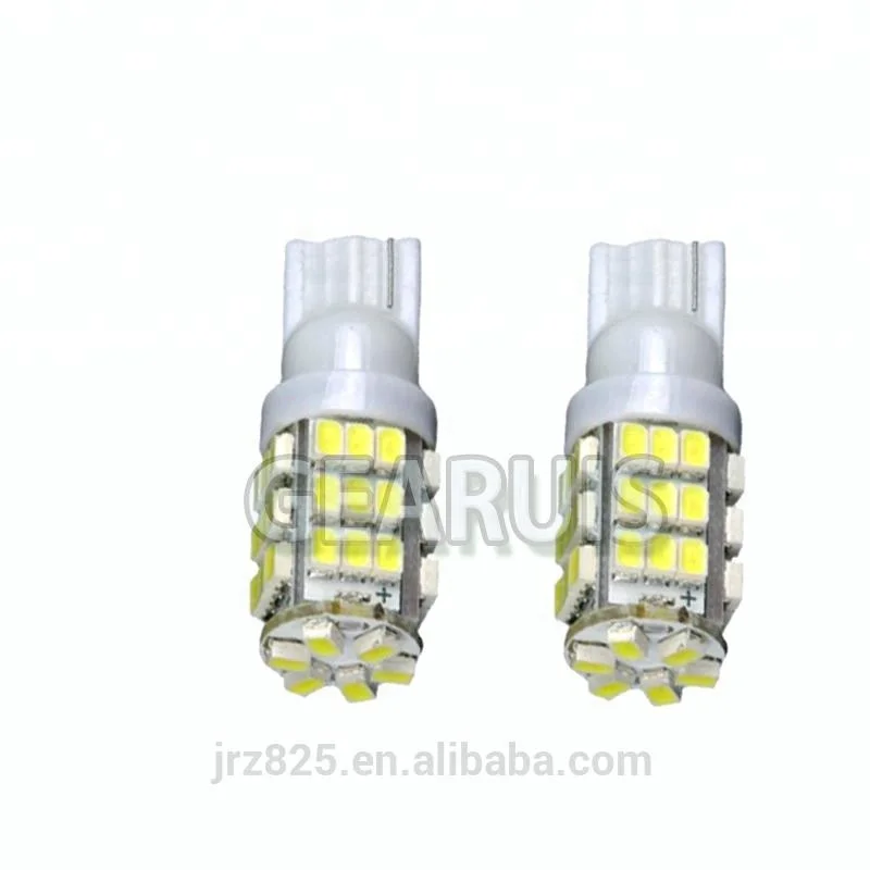 Auto Light LED W5W T10 42 smd 1206 3020 LED 42SMD 194 168 501car clearance light Wedge bulb white blue red green DC 12V
