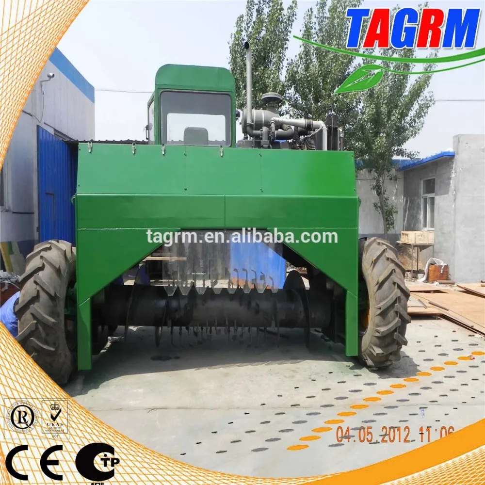 компост аэратор / переработка и компостирования оборудование / компост удобрений делая машину