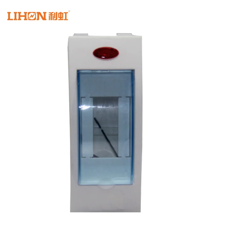 2 варианта пластиковые din rail распределительная коробка со светом