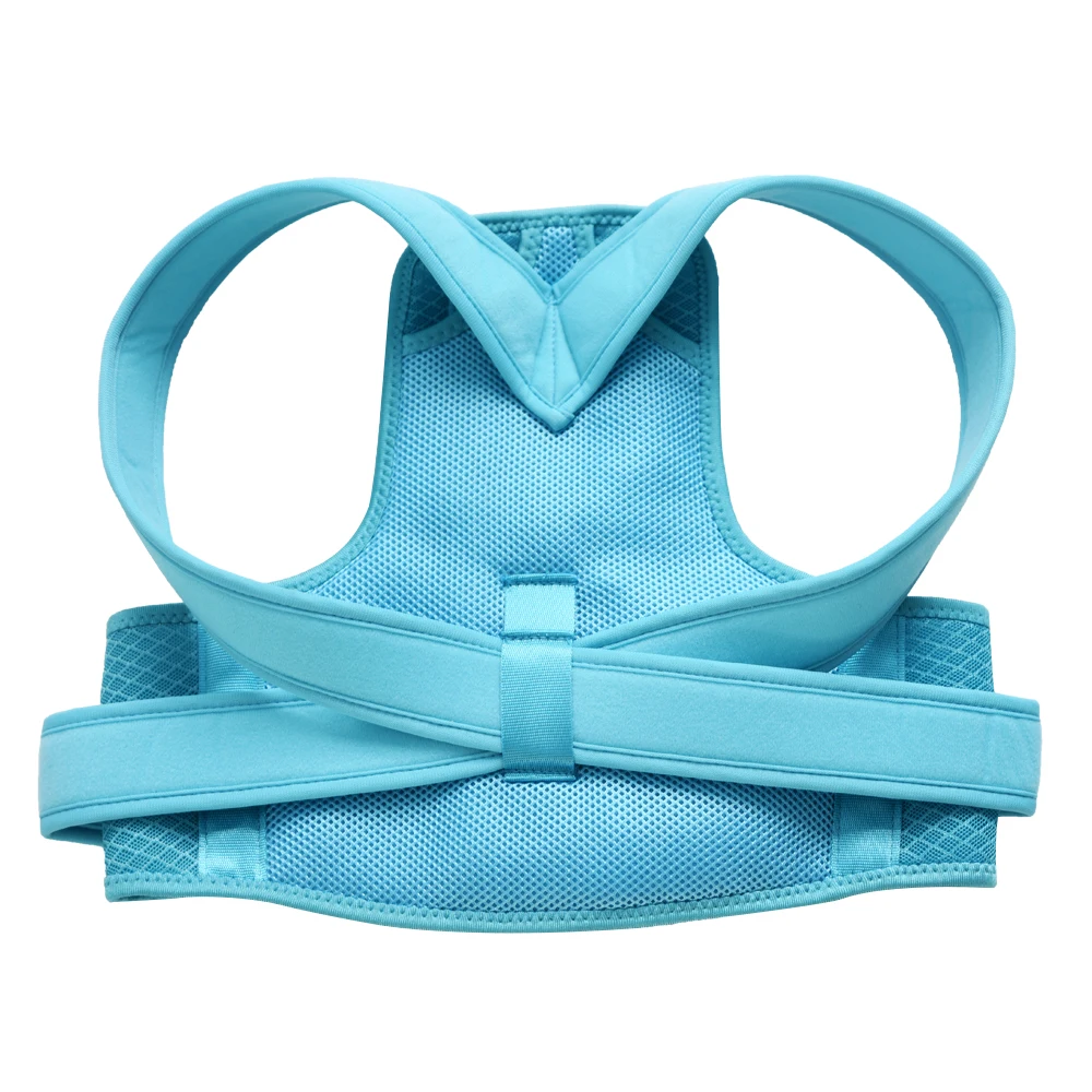 Сетчатый тканевый ортопедический жилет для поддержки спины и поясницы, Корректор осанки для женщин, мужчин, детей, детей