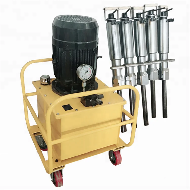 Factory direct concrete saw cutting machine hydraulic rock splitter