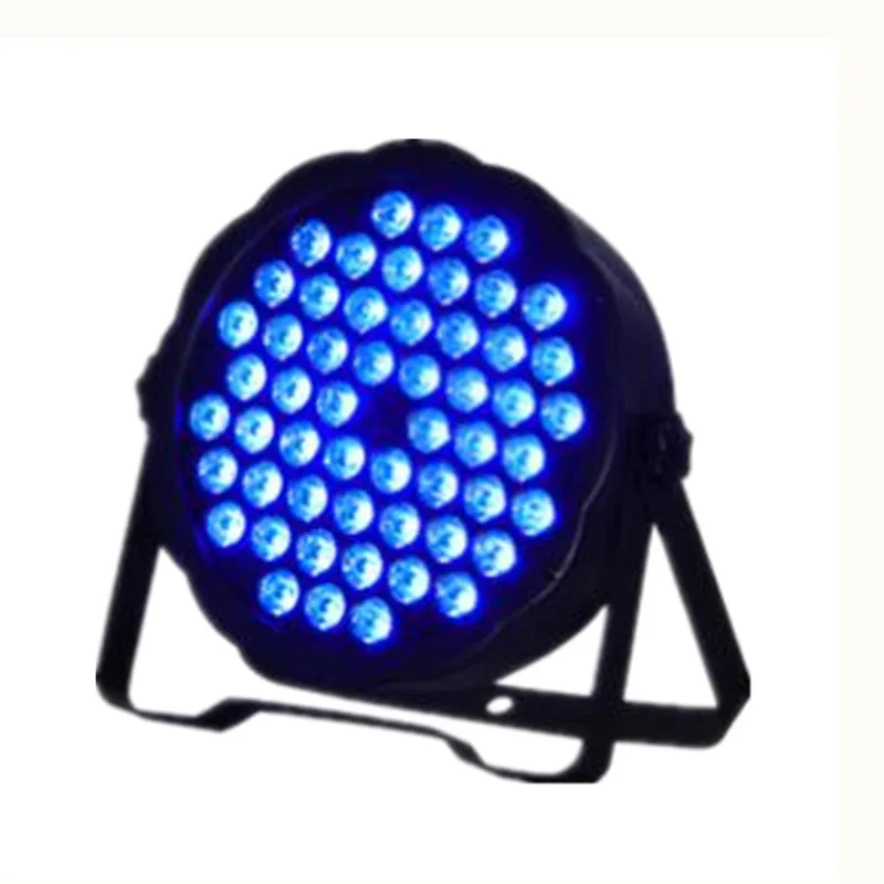 WAYU 54*3W LED flat par light RGB 3in1 par can or dmx party disco bar stage home light