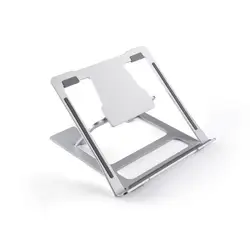 Aluminium portoble hands free table laptop holder