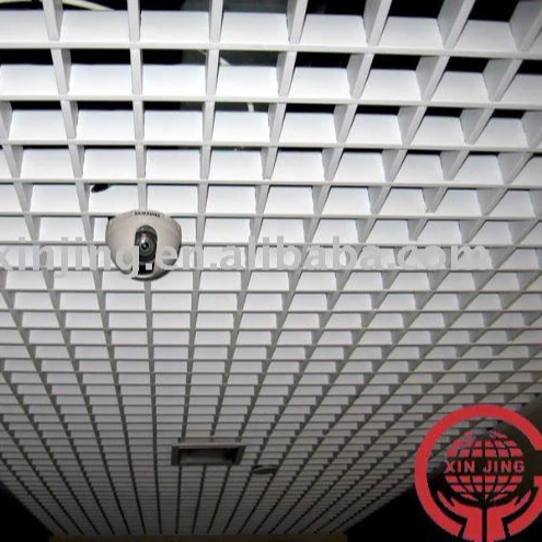 Aluminium bar screen/metal grid ceiling decoration