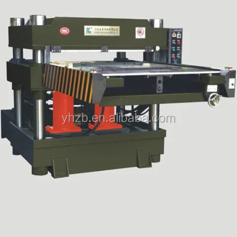 Semi Automatic Die Cutting Press Machine For Textile Clothes Shoes Fabric Foam