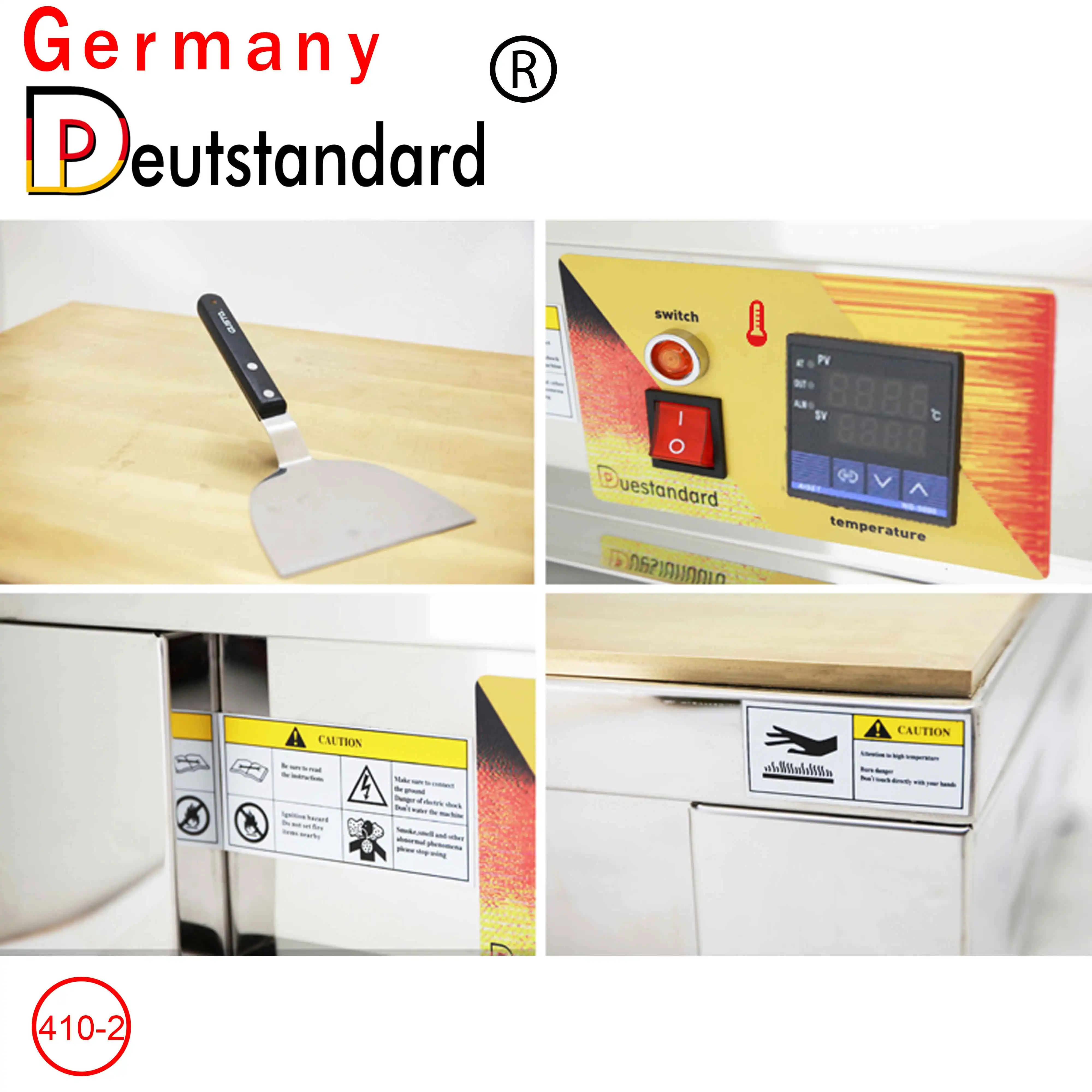 
digital snack equipment mini pancake griddle machine souffle baking machine 