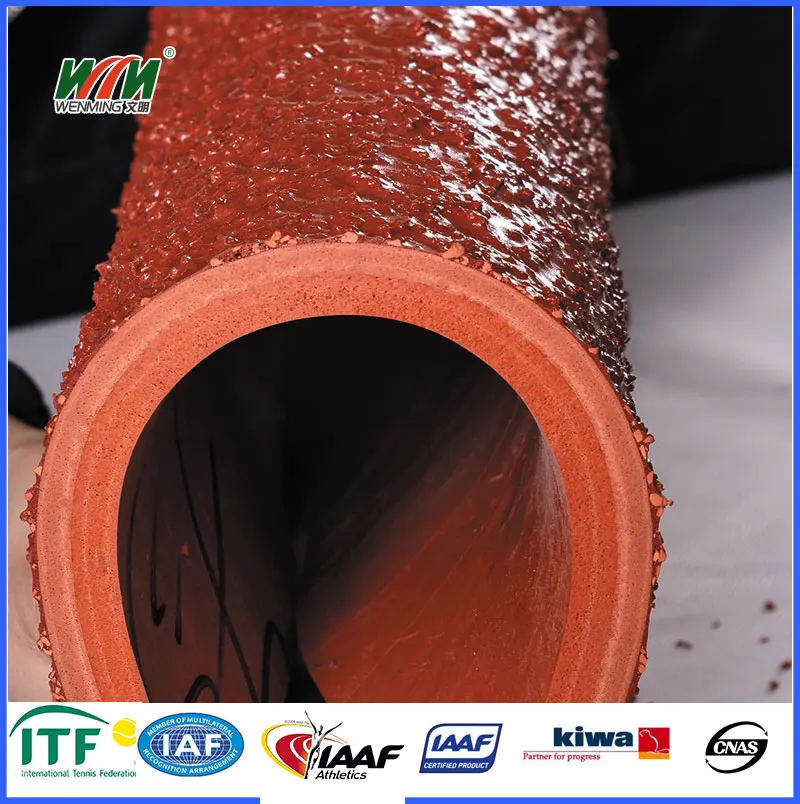 PU Synthetic Rubber Running Tracks Tartan Track