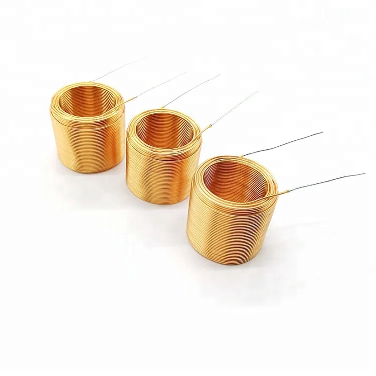 Custom Air Core Inductance Coil Electromagnetic Motor Coil