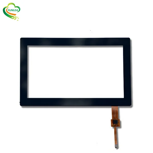 Пользовательский антивандальный сенсорный экран с прочной крышкой, стеклянный емкостный сенсорный экран, поддержка IK10