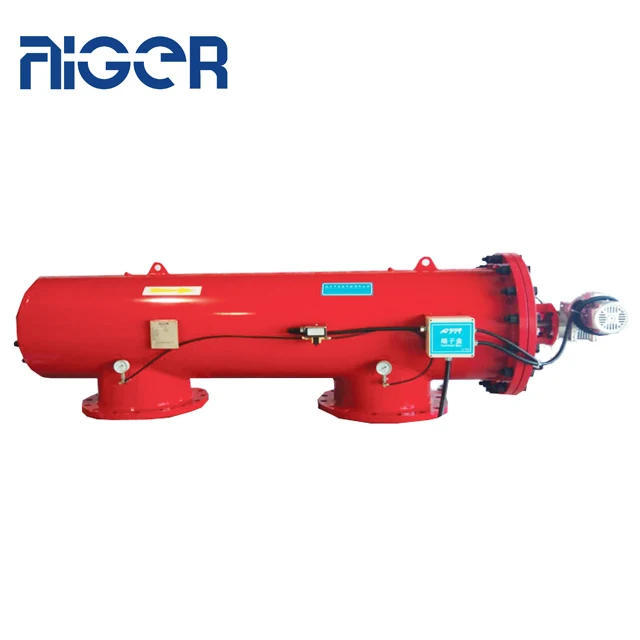 AIGER 500 Series 50 ~ 3000 micron Filtering precision self cleaning irrigation filter