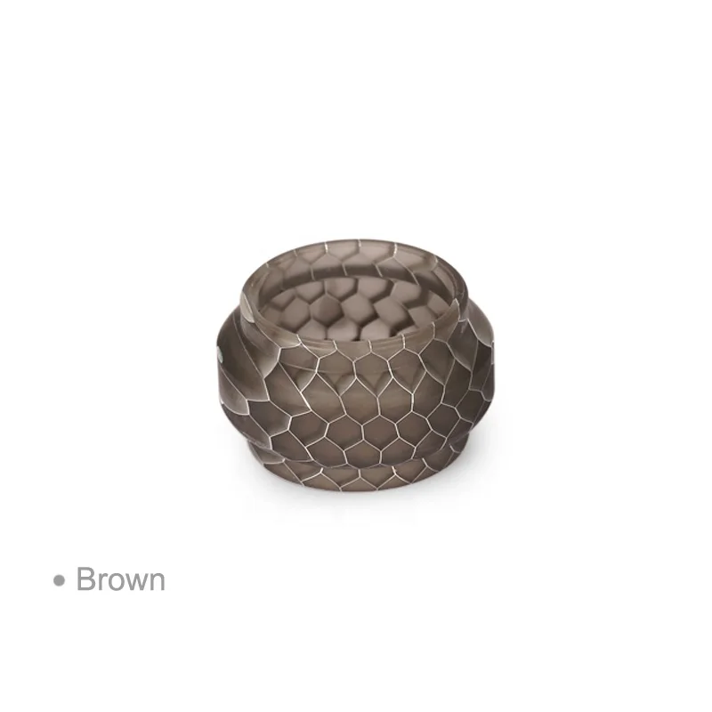 
Wholesale hot sale TFV8 baby v2 replacement resin snake skin tube silicone cap 2 in 1 