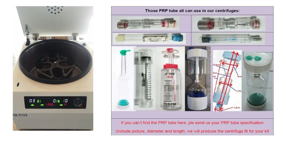 factory hot sales platelet rich plasma prp centrifuge with china price