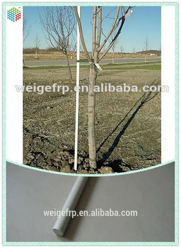 Hot Sale Fiberglass Resinforce Plastic Solid Rod stake