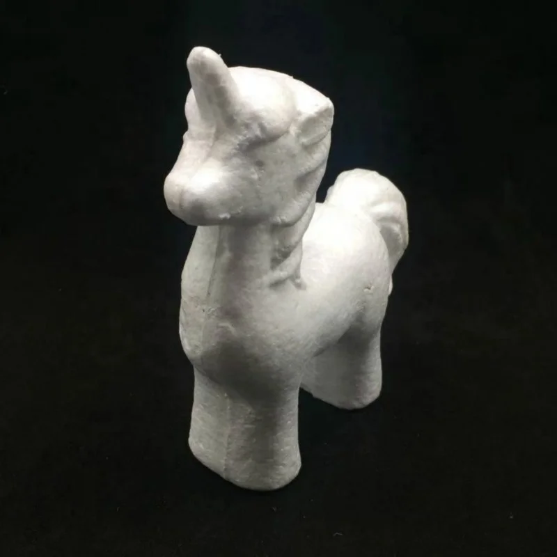 EPS Craft DIY  Styrofoam unicorn Animal Shape Model Kids Craft  for Kids