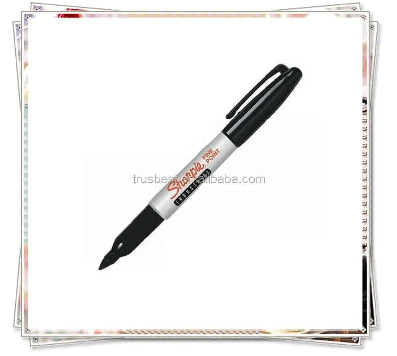 Fashionable permanent marker pen multi color marker pen  use  on glass