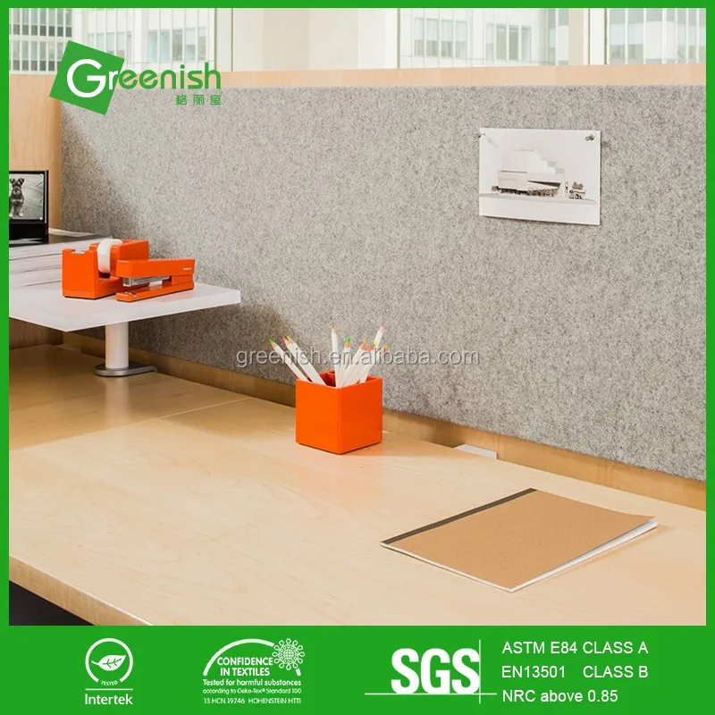 Eco-friendly acustic polyester fiber panels