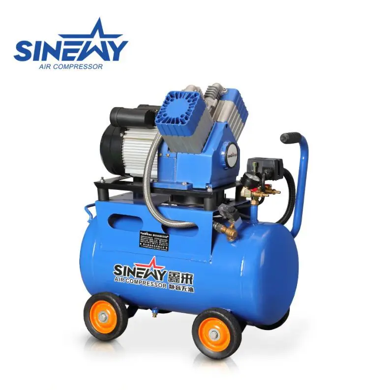 Piston type space saving small air compressors for sale