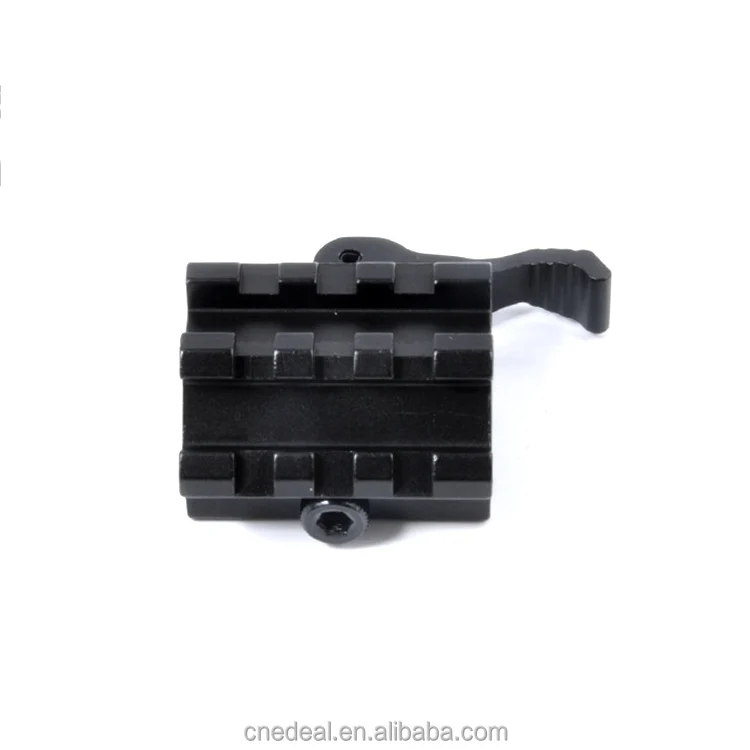 Jialitte Hunting Shooting Mount Quick Release Picatinny Weaver 20mm Rail Dovetail extend Scope bases Mounts 45 degree side J054