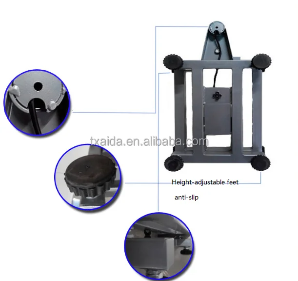 New arrival 500x600mm 500kg calibration of tcs platform scale