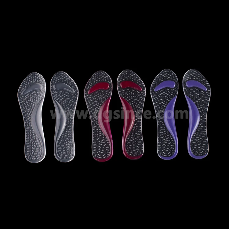 insoles wholesale moldable heated foot orthotic heel arch pain gel pu insole