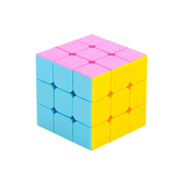 Low price guaranteed quality 6pcs 5.7cm 3x3x3 cube stickerless OEM supported