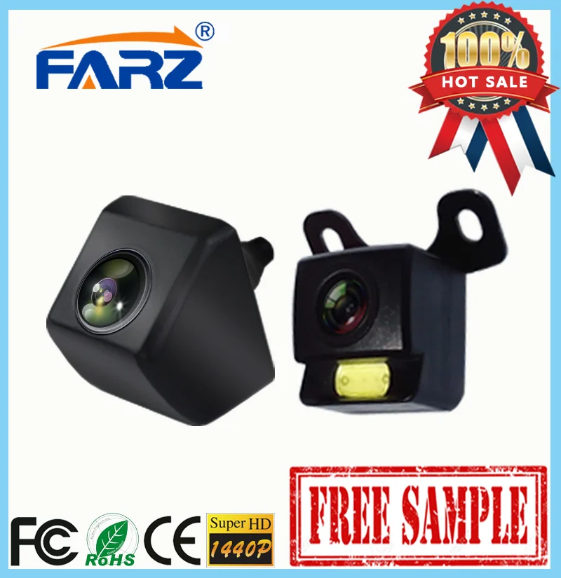 Car Front Camera Left and Right Side Reversing Fit Sony CCD Rear View Night Vision