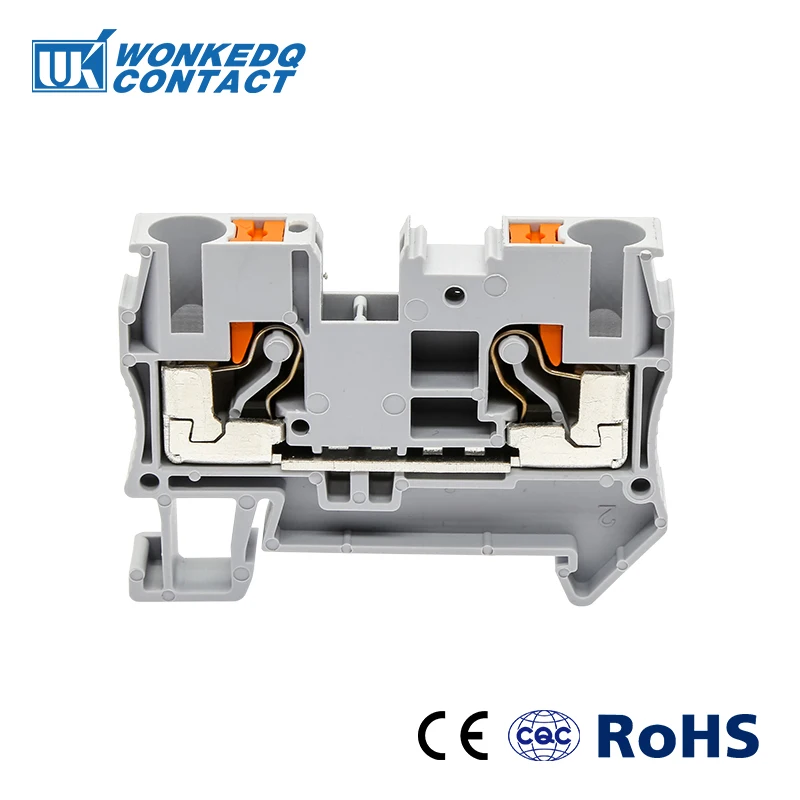 JPT 6 безвинтовое Феникс PT клеммные колодки din-рейку