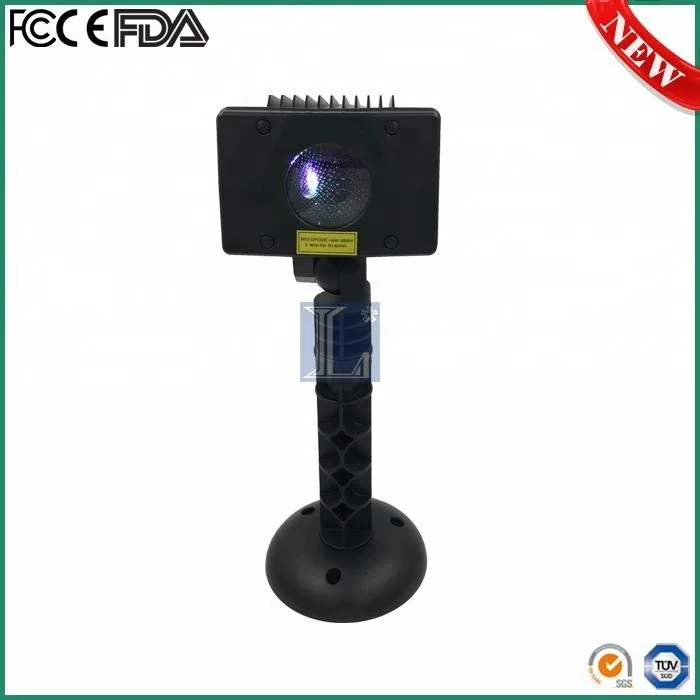 Creative Christmas Decorations Rotary Rotatory Lights Laser Show Animation