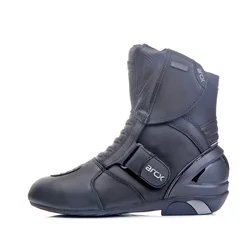 Мужские мотоциклетные ботинки ARCX из натуральной коровьей кожи, водонепроницаемые ботинки для езды на мотоцикле, обувь для мотокросса