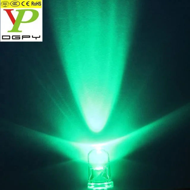 Factory Price Free Samples 5mm LED Diodes Green Red Blue White Yellow ( CE & RoHS Compliant )