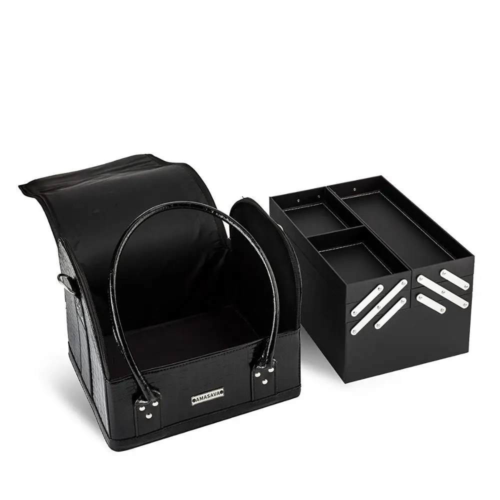 PU Beauty Make Up Case leather cosmetic case travel bag