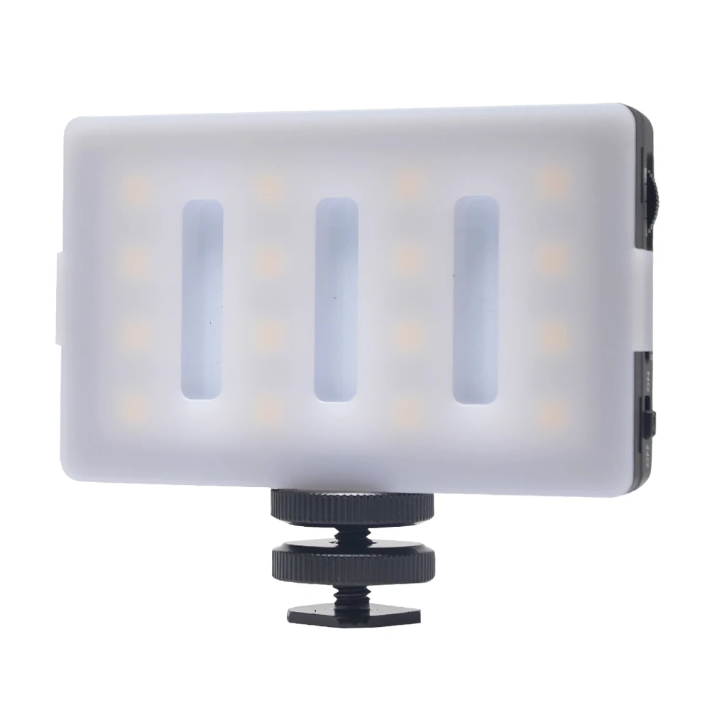 Mcoplus LED-LUX1600 Magnetic LED Video Light CRI96 Mini portable smartphone light for Iphone  DSLR Camera DV Camcorder