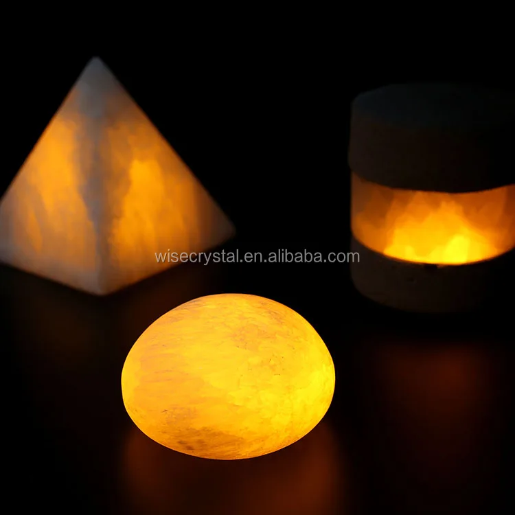 Natural quartz healing crystal selenite lamp For sale