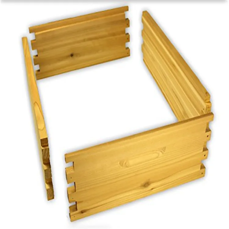 10 frame Langstroth Bee Hive Super Box Hive Tool waxed frame