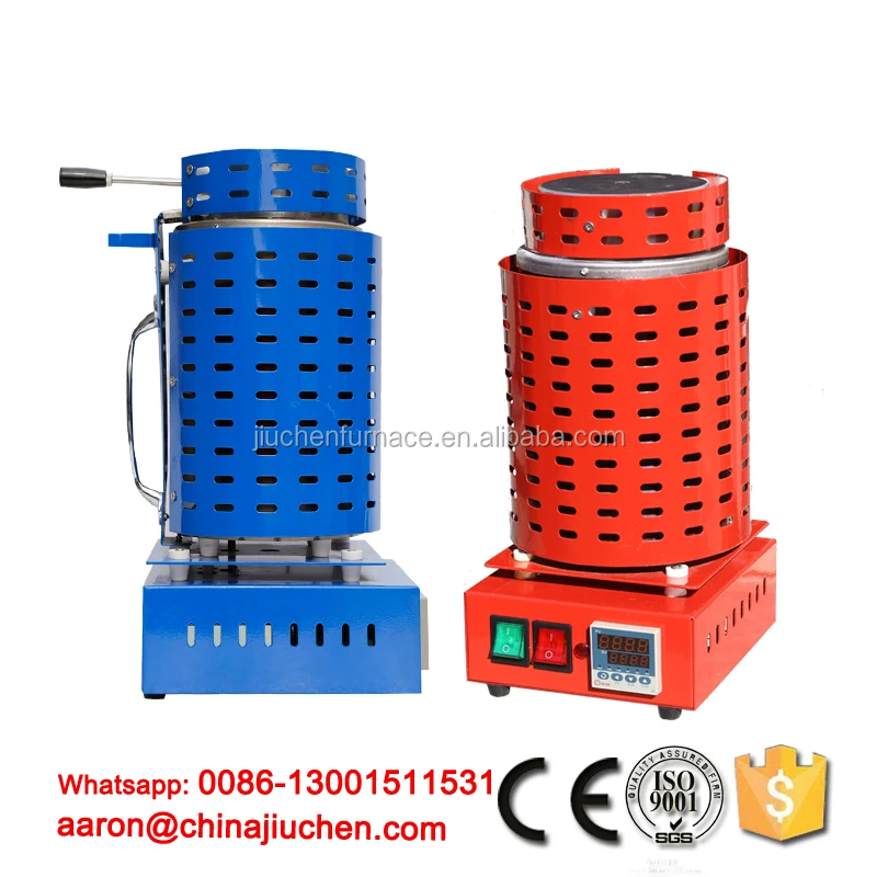 Portable Smelting 1kg Silver Gold Melting Machine for Casting Pearls and Jewels