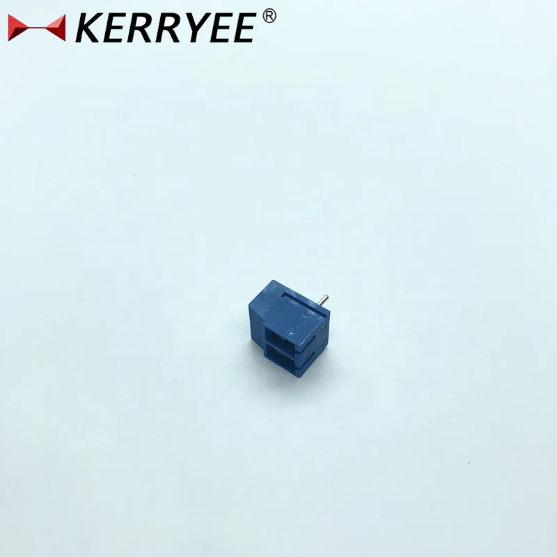 300R/5.0-2P PCB 90 degree screw brass terminal block connector
