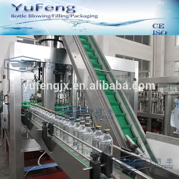 glass mineral water filling machine