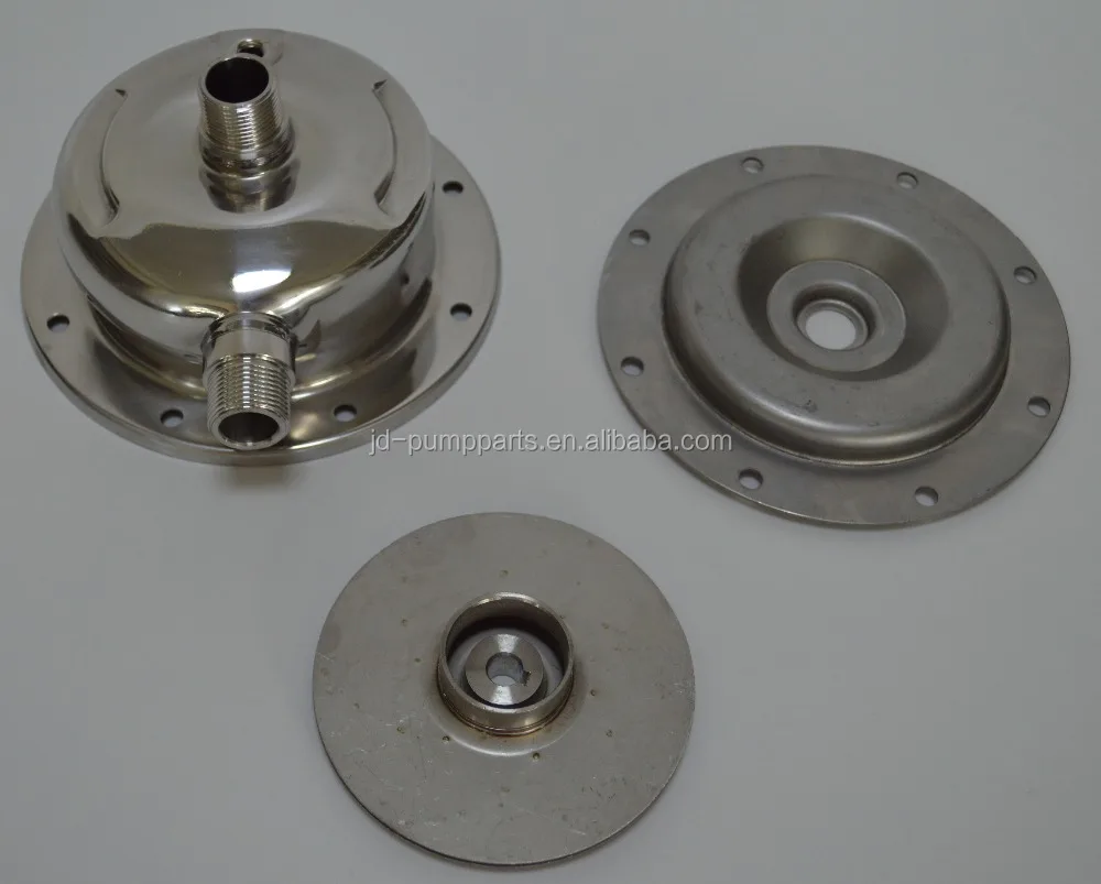 Stainless steel pump body set for SCM series centrifugal pump with close type impeller-63#-outside thread