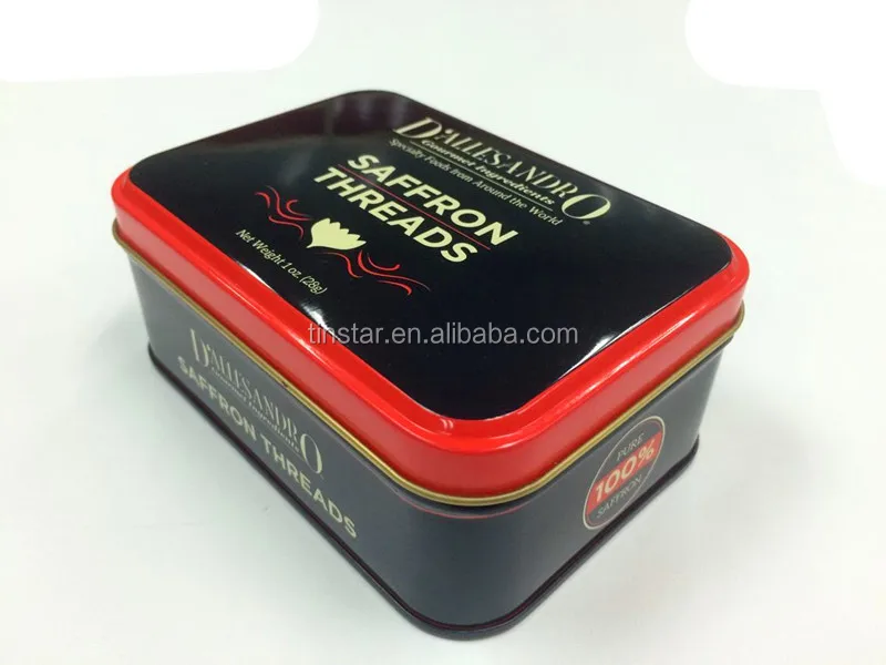 Custom small rectangular tin poker play card holder tin packing box